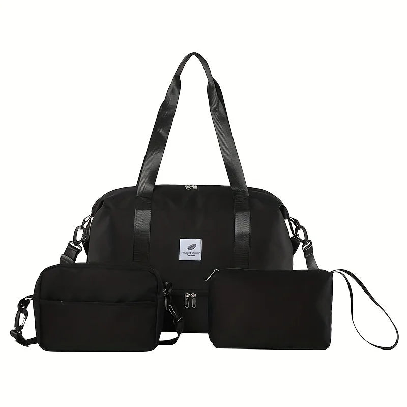 3PCS nylon travel bag set