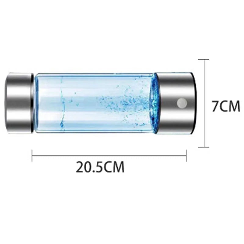 Portable 420ml Hydrogen-Rich Water Bottle