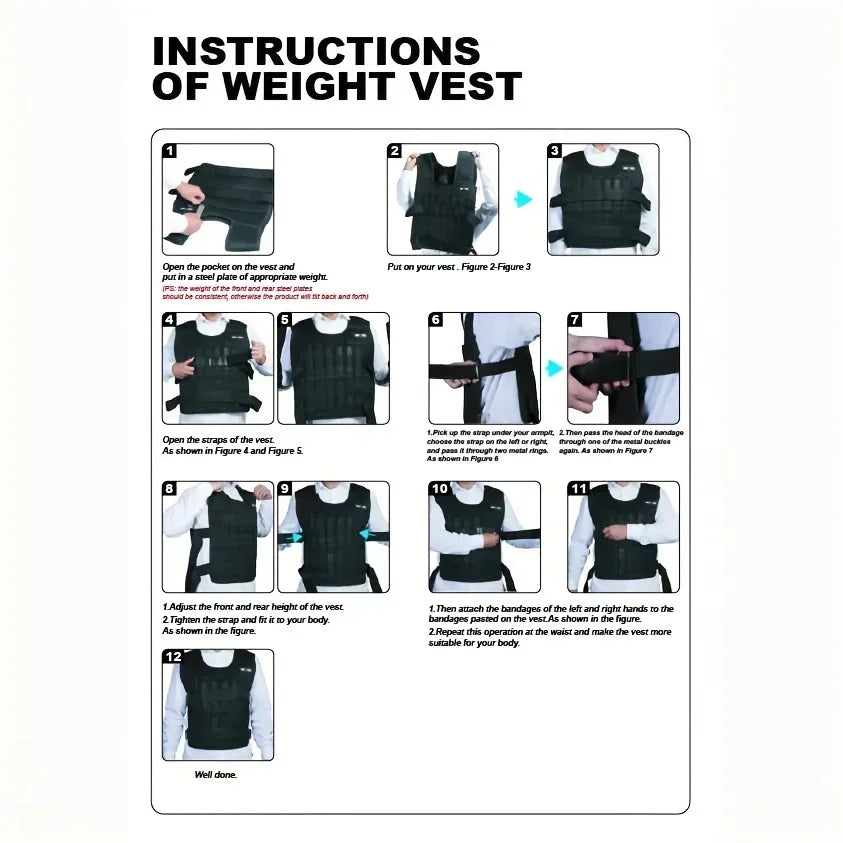 Adjustable Weight Vest