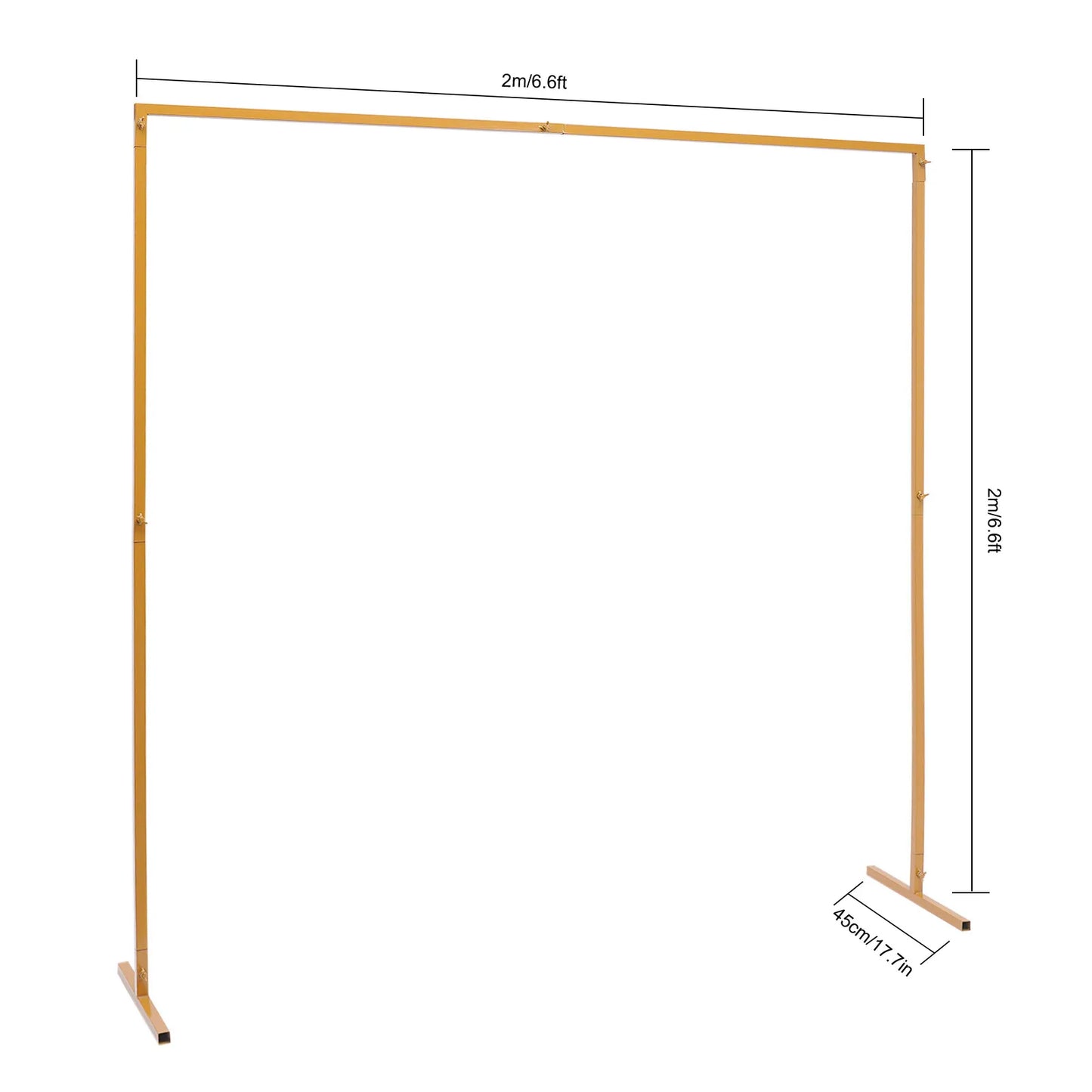 Iron Wedding Arch Stand Kit