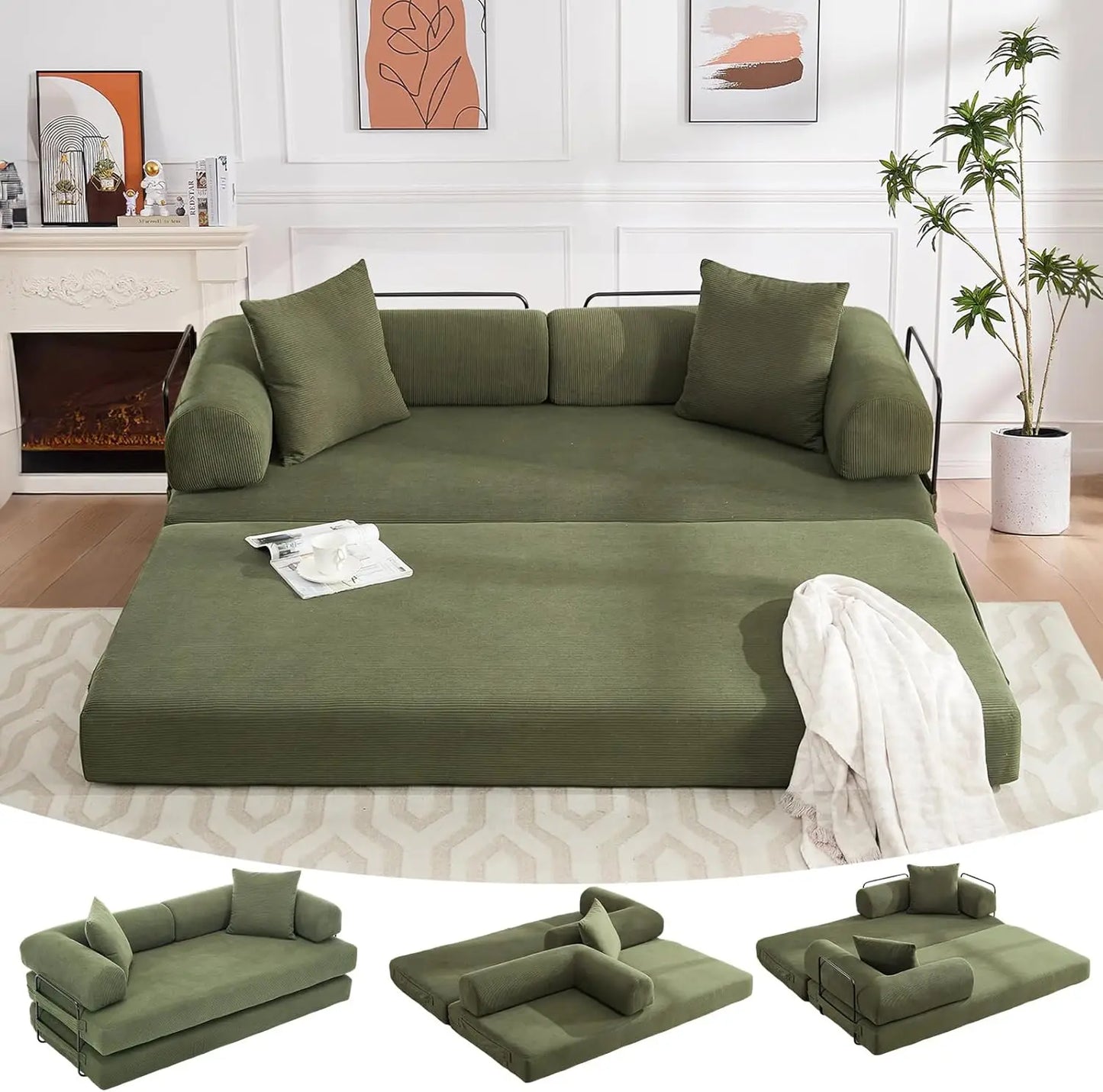 Convertible Folding Sofa Bed