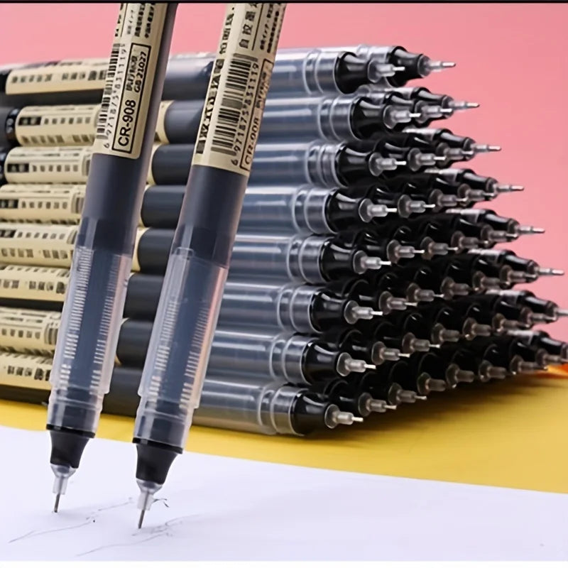24 Pcs Straight Liquid Ball Pen
