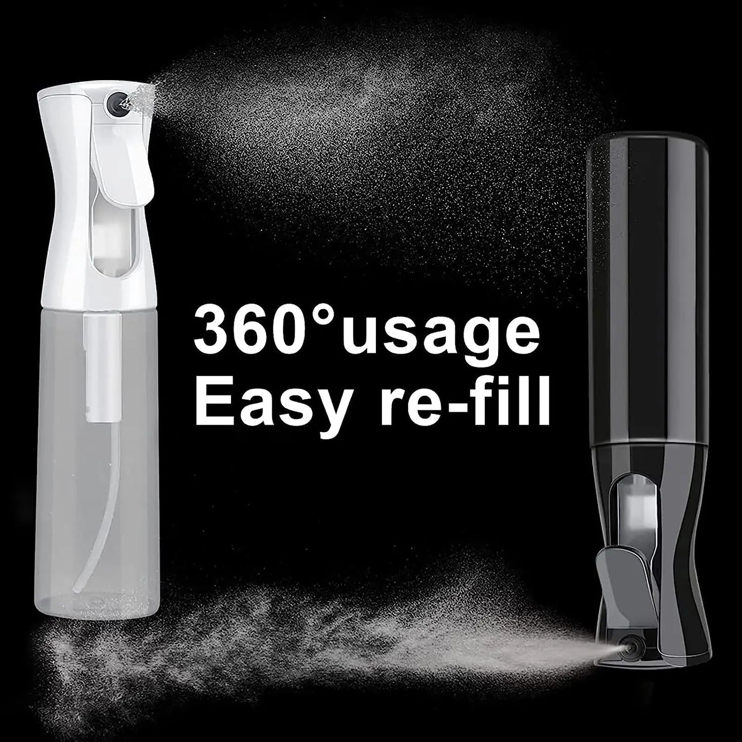 300ml Beauty Salon Continuous Spray Bottles