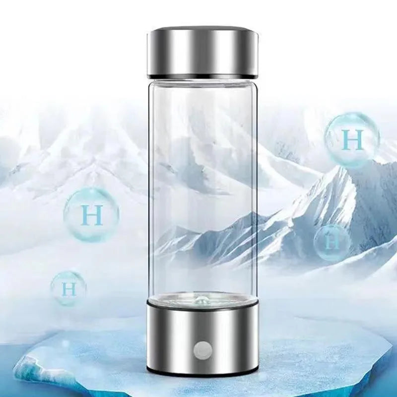 Portable 420ml Hydrogen-Rich Water Bottle