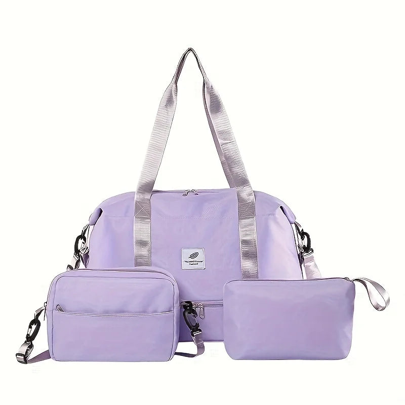 3PCS nylon travel bag set