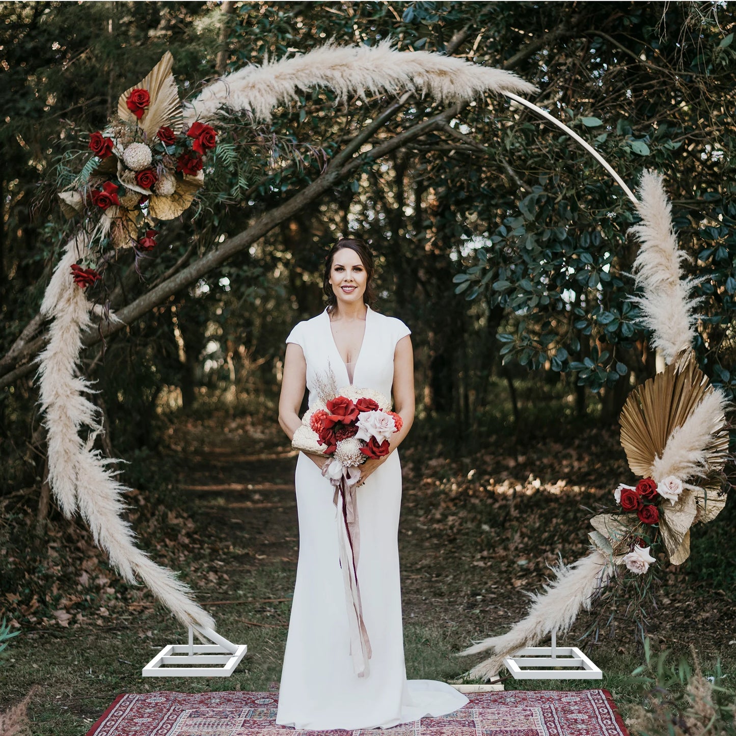 Large Round Arch Backdrop Stand