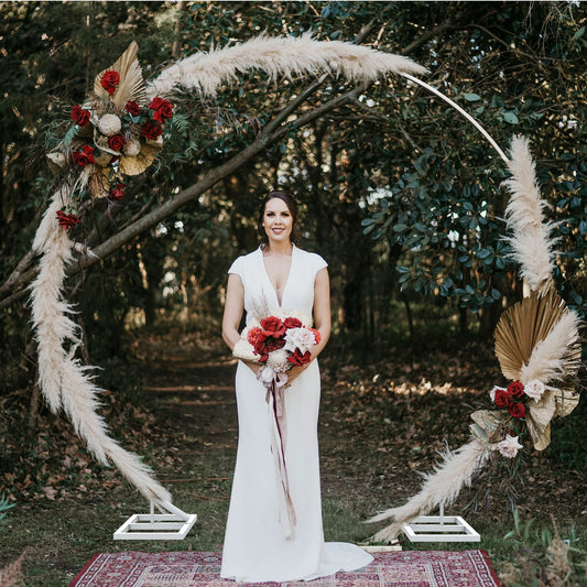 Large Round Arch Backdrop Stand