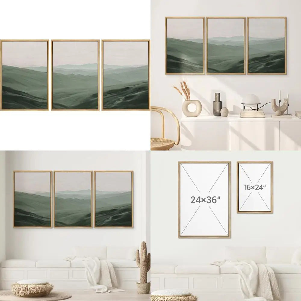 Framed Canvas Wall Art