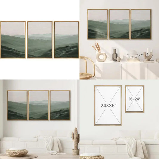 Framed Canvas Wall Art