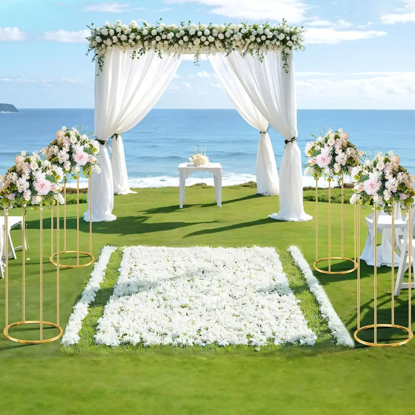 3pcs Cylinder Plant Stand