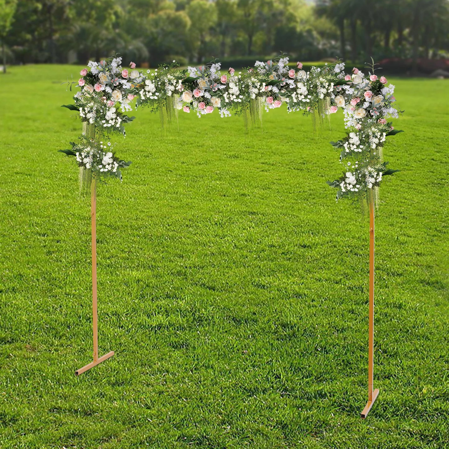 Iron Wedding Arch Stand Kit