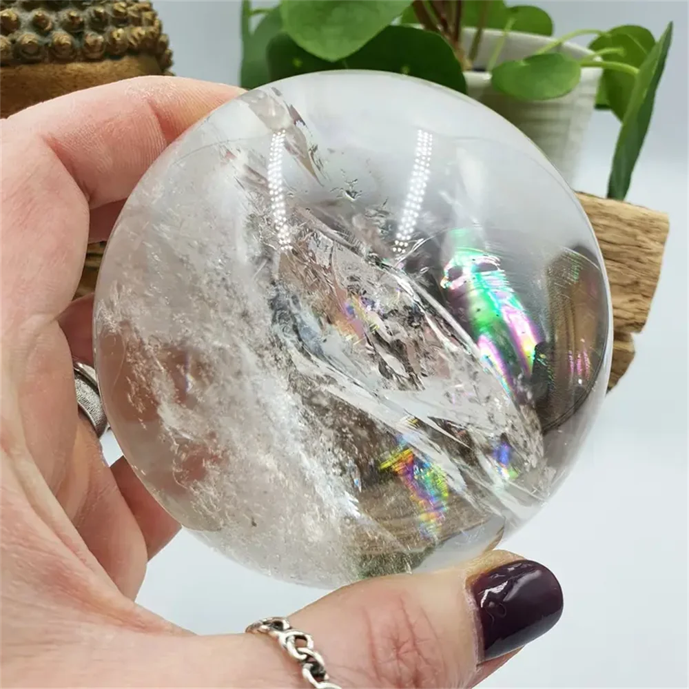 1pc Delicate White Calcite Crystal Ball