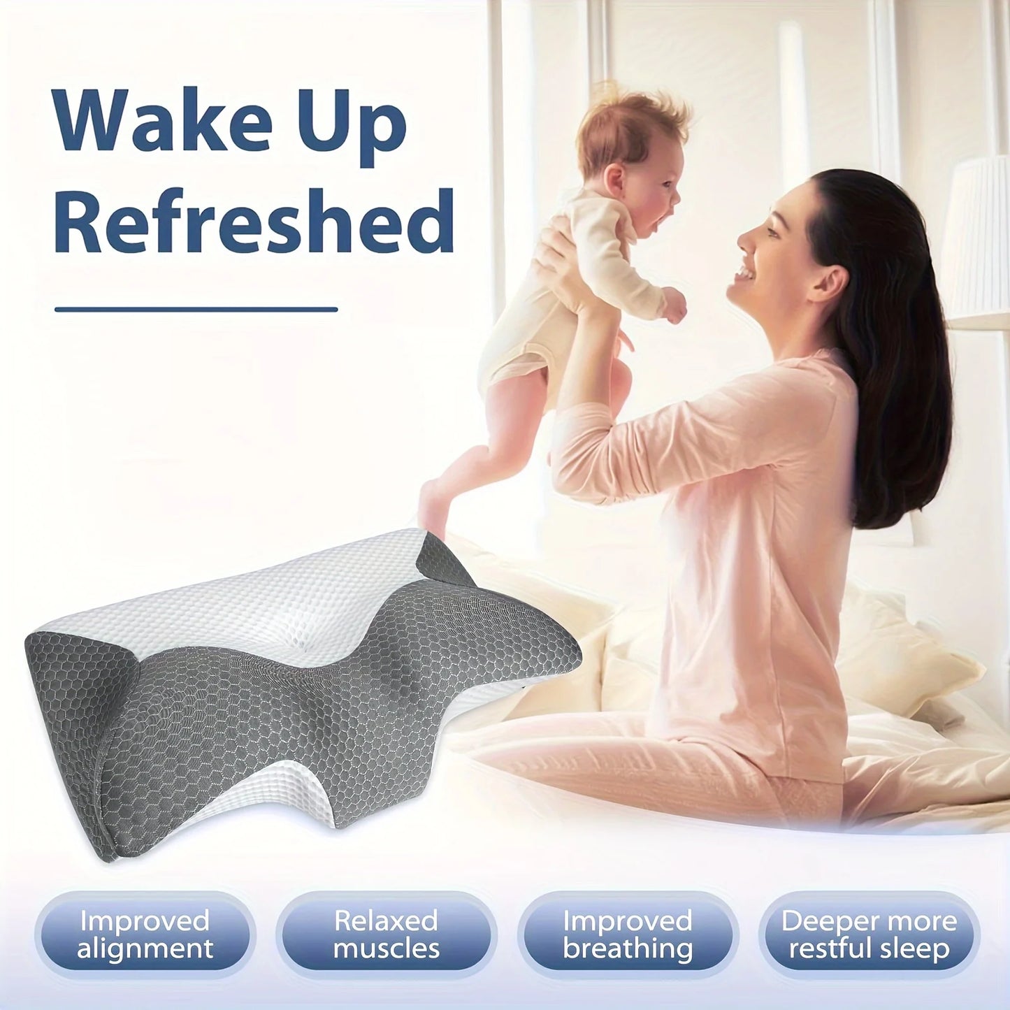 Cervical Memory Foam Pillows