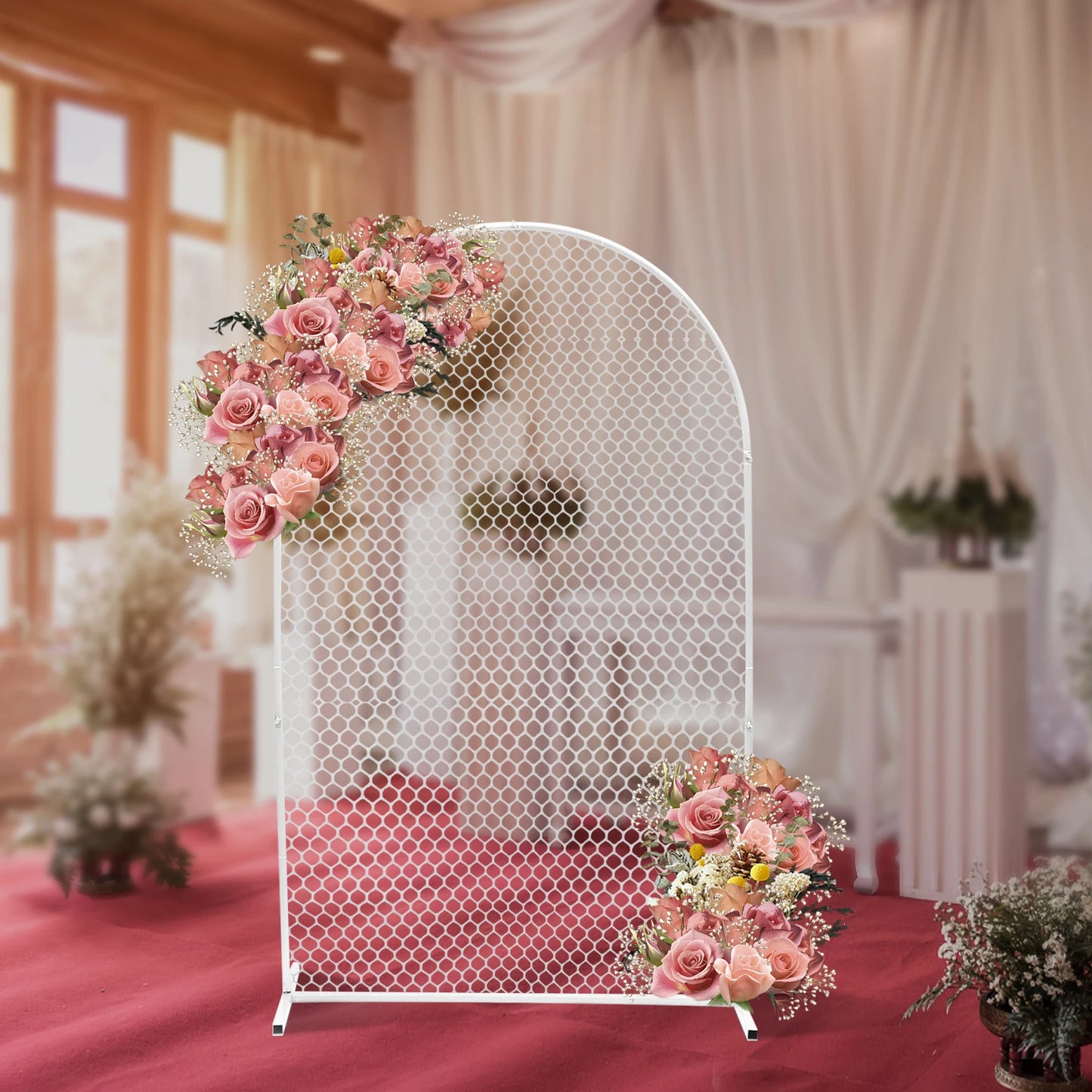 Wedding Stand W/ Grid Roll