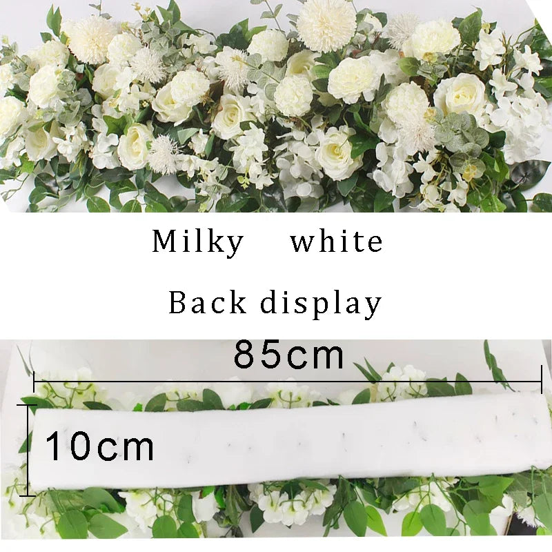 100cm Artificial Flower Row for Wedding Supply