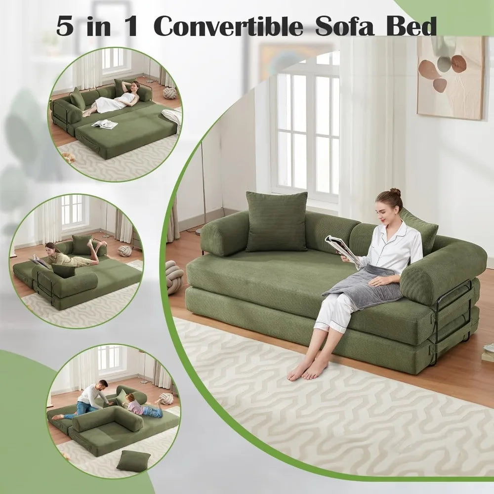Convertible Folding Sofa Bed