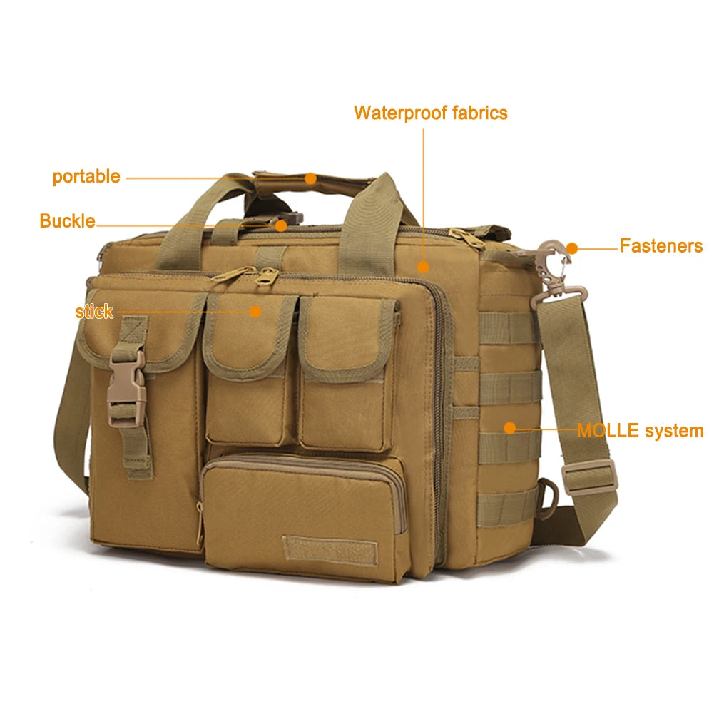 Mult-Pockets Military Sling Backpack