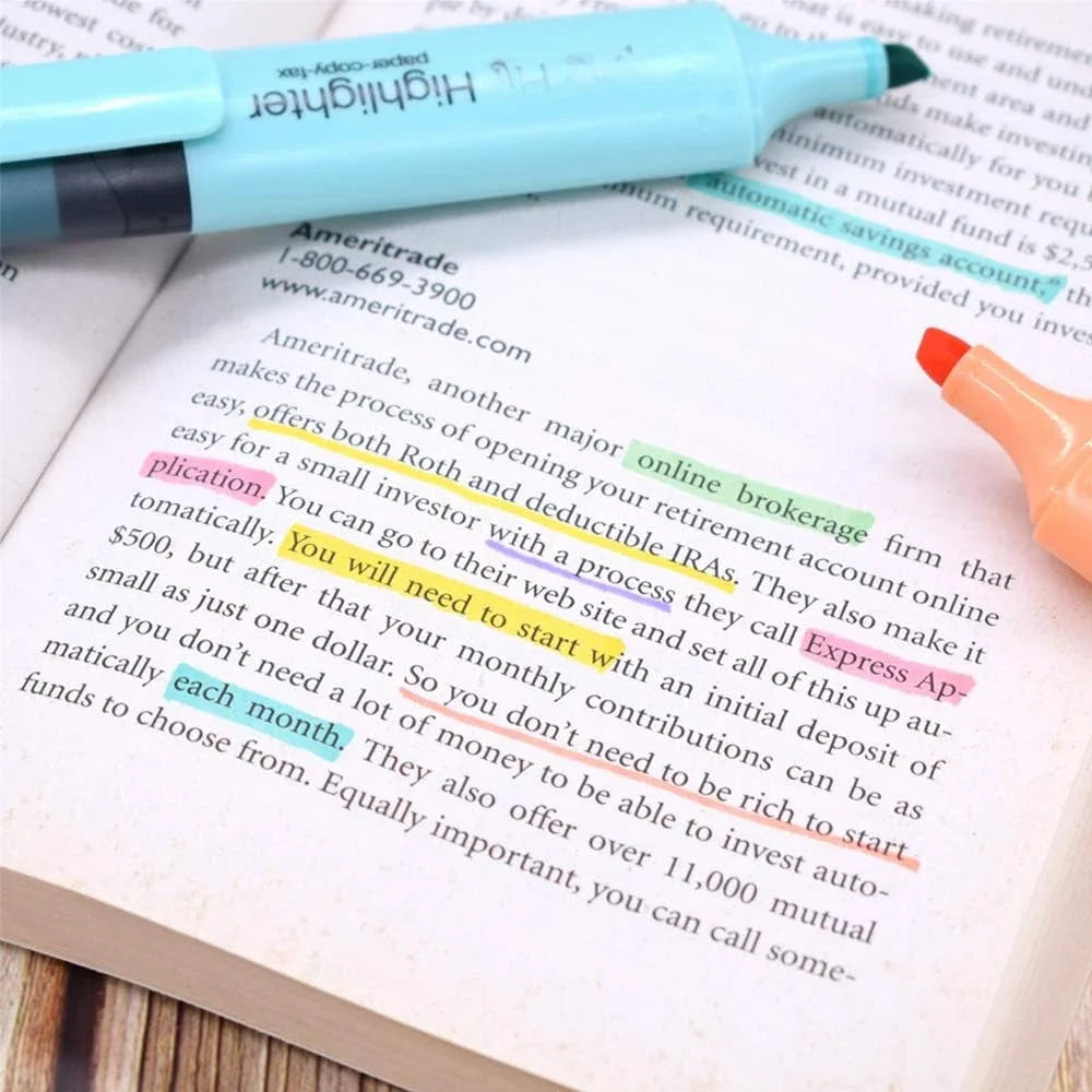 Highlighter Tip Marker Pen