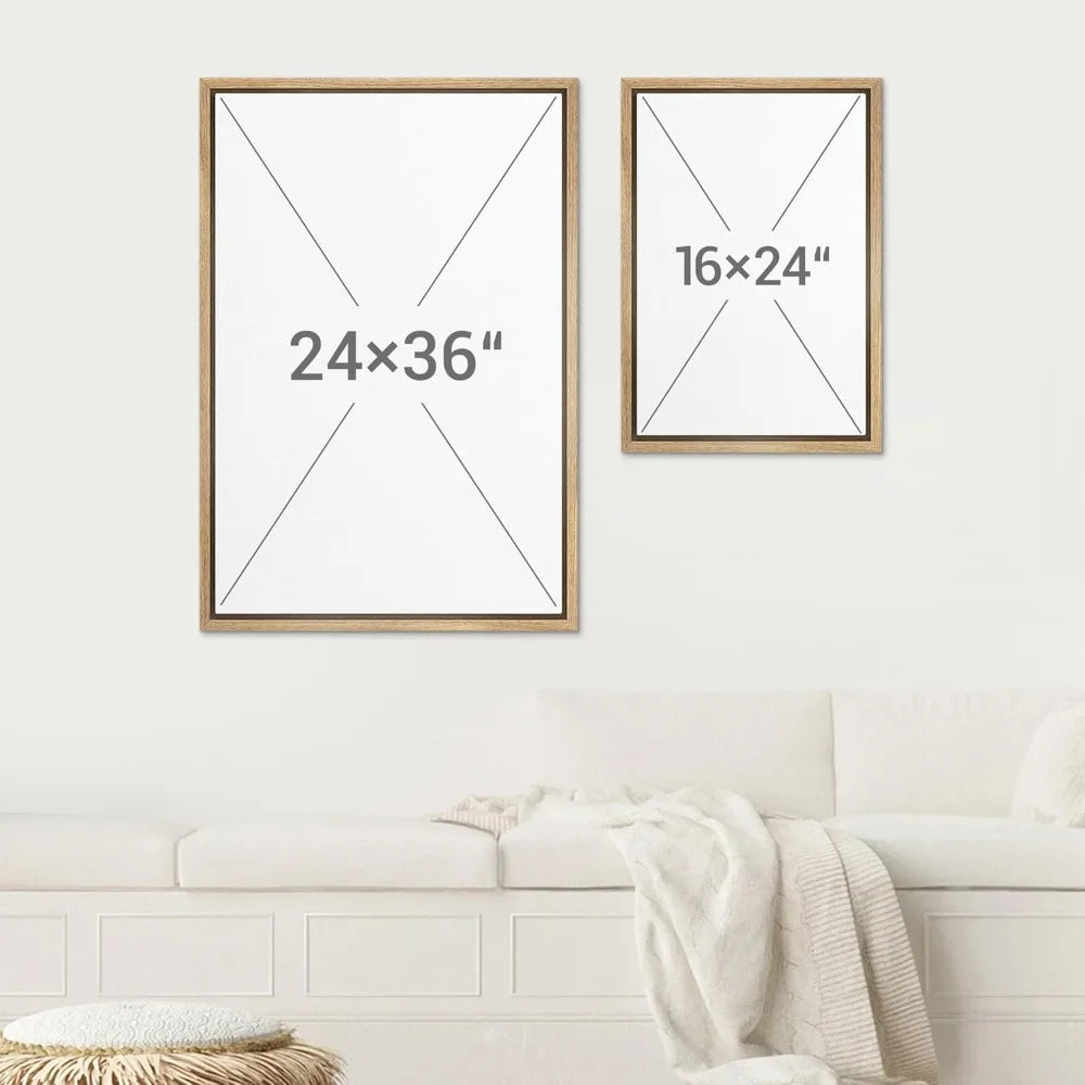 Framed Canvas Wall Art