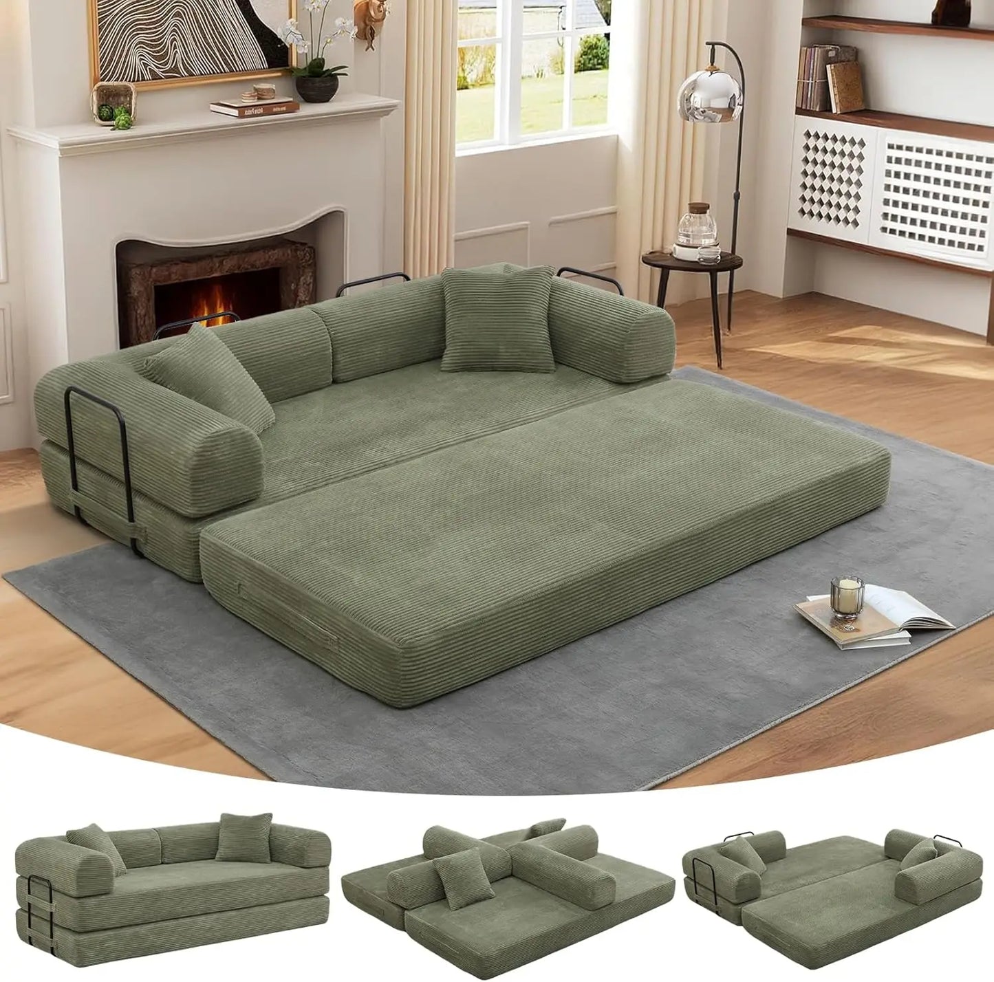 Convertible Folding Sofa Bed