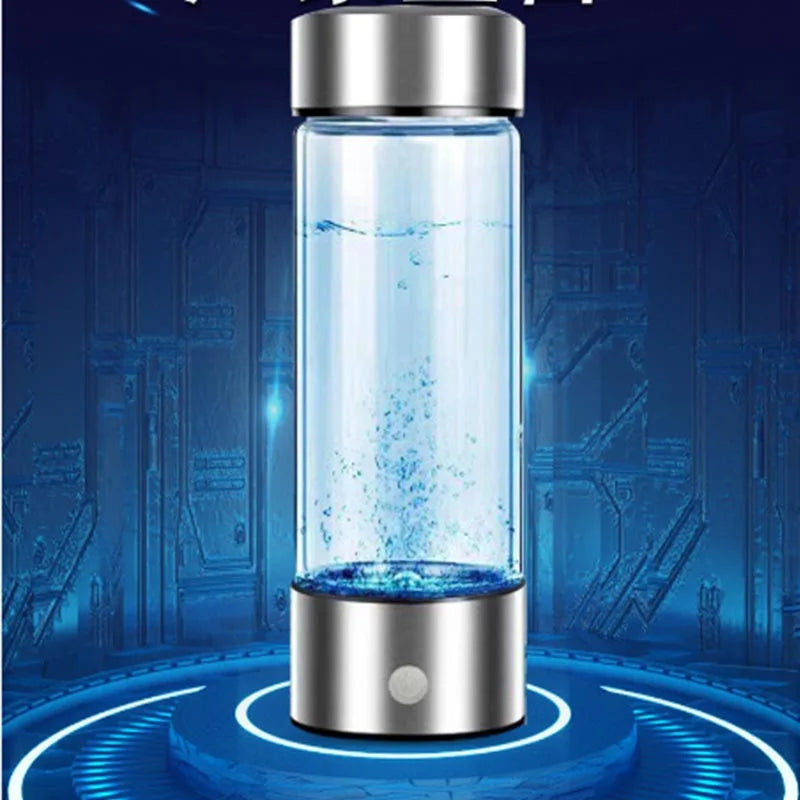 Portable 420ml Hydrogen-Rich Water Bottle