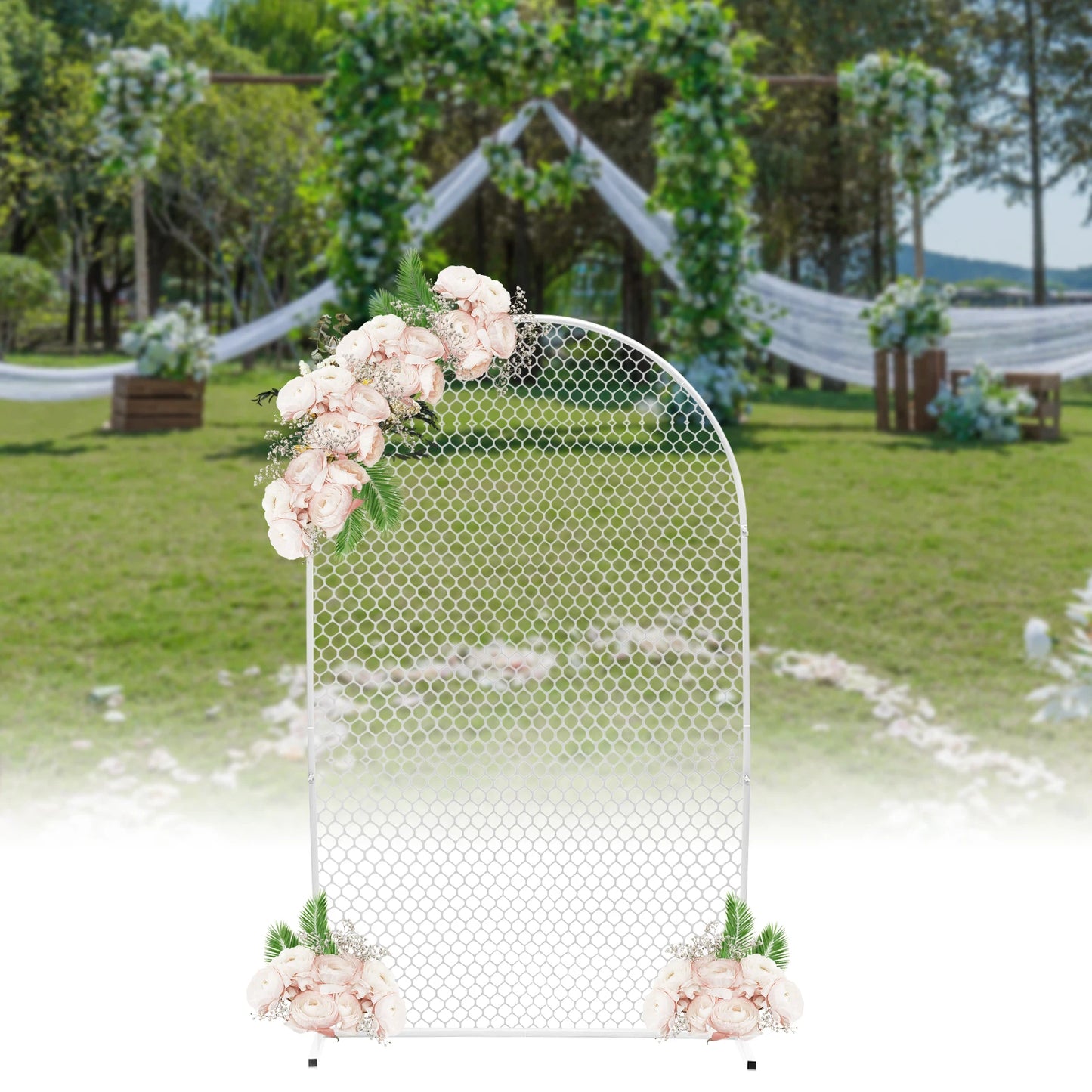 Wedding Stand W/ Grid Roll